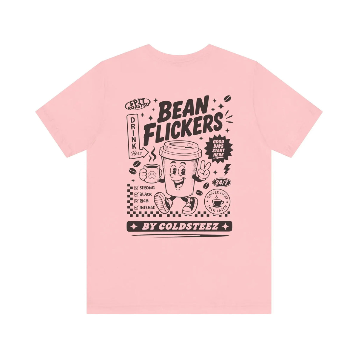 ColdSteez (CS014T) – "Bean Flickers" Graphic T-Shirt | UK Streetwear