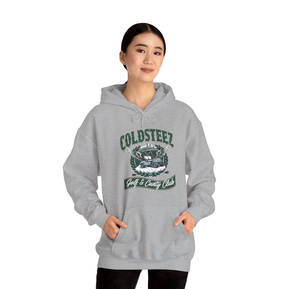 Coldsteez (CS004H) - "Golf & Cunty Club" Hoodie – ColdSteez UK Streetwear
