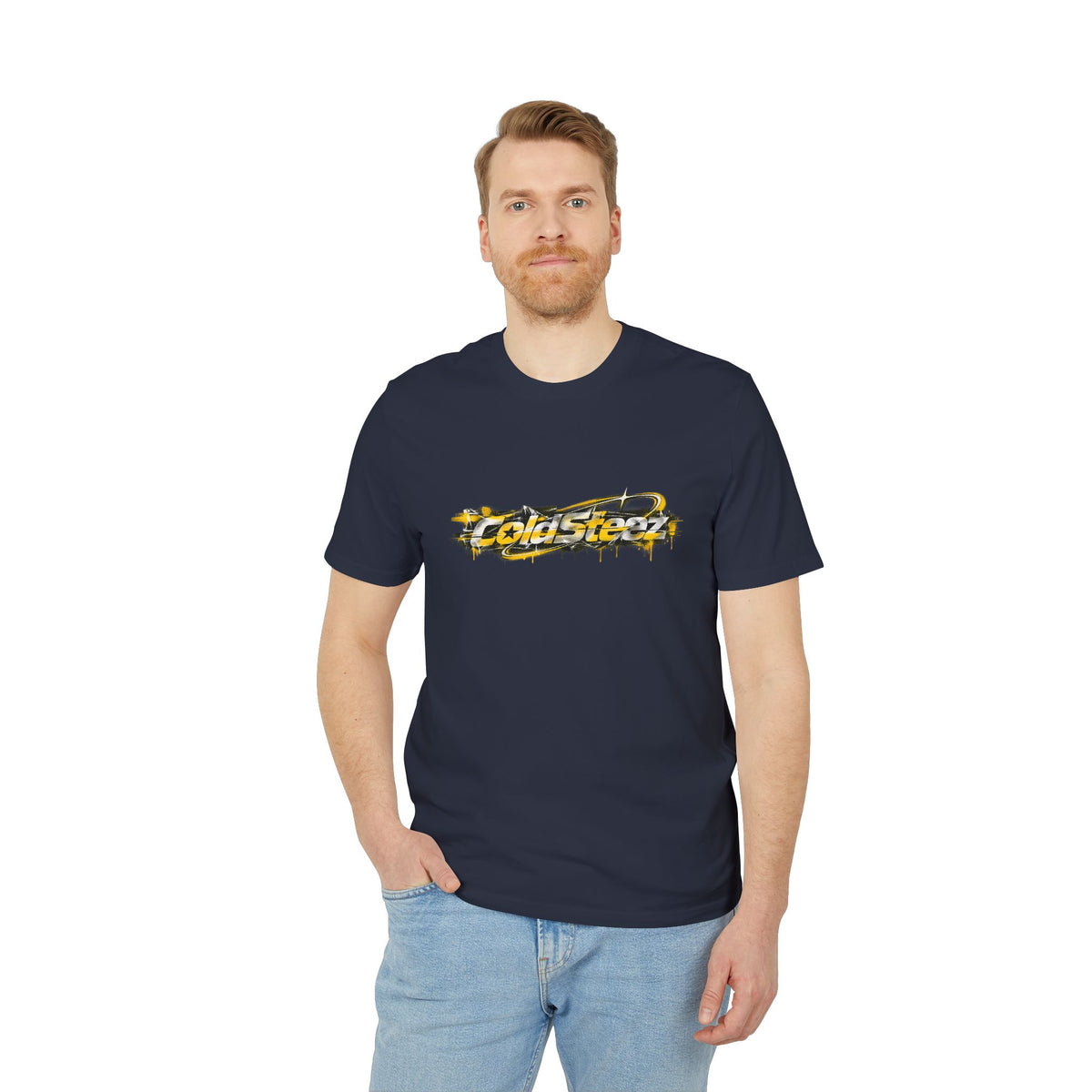ColdSteez (CS015T) - "ColdGrit Distressed" T-Shirt | UK Streetwear