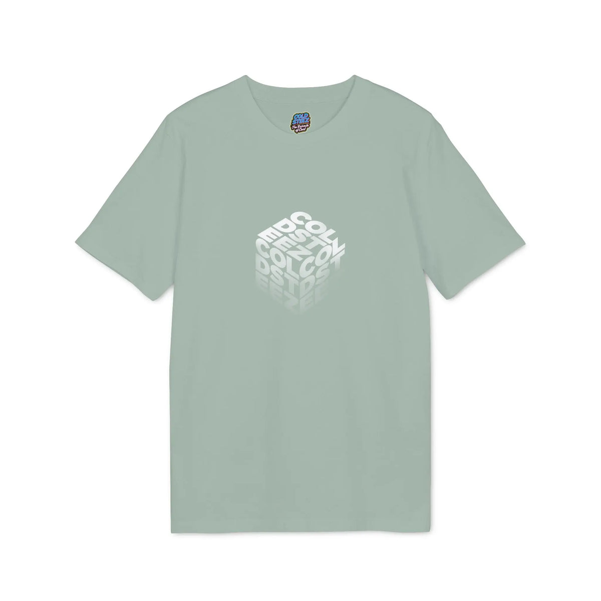 ColdSteez (CS011T) – “ColdSteez Cube” Organic T-Shirt – ColdSteez UK Streetwear