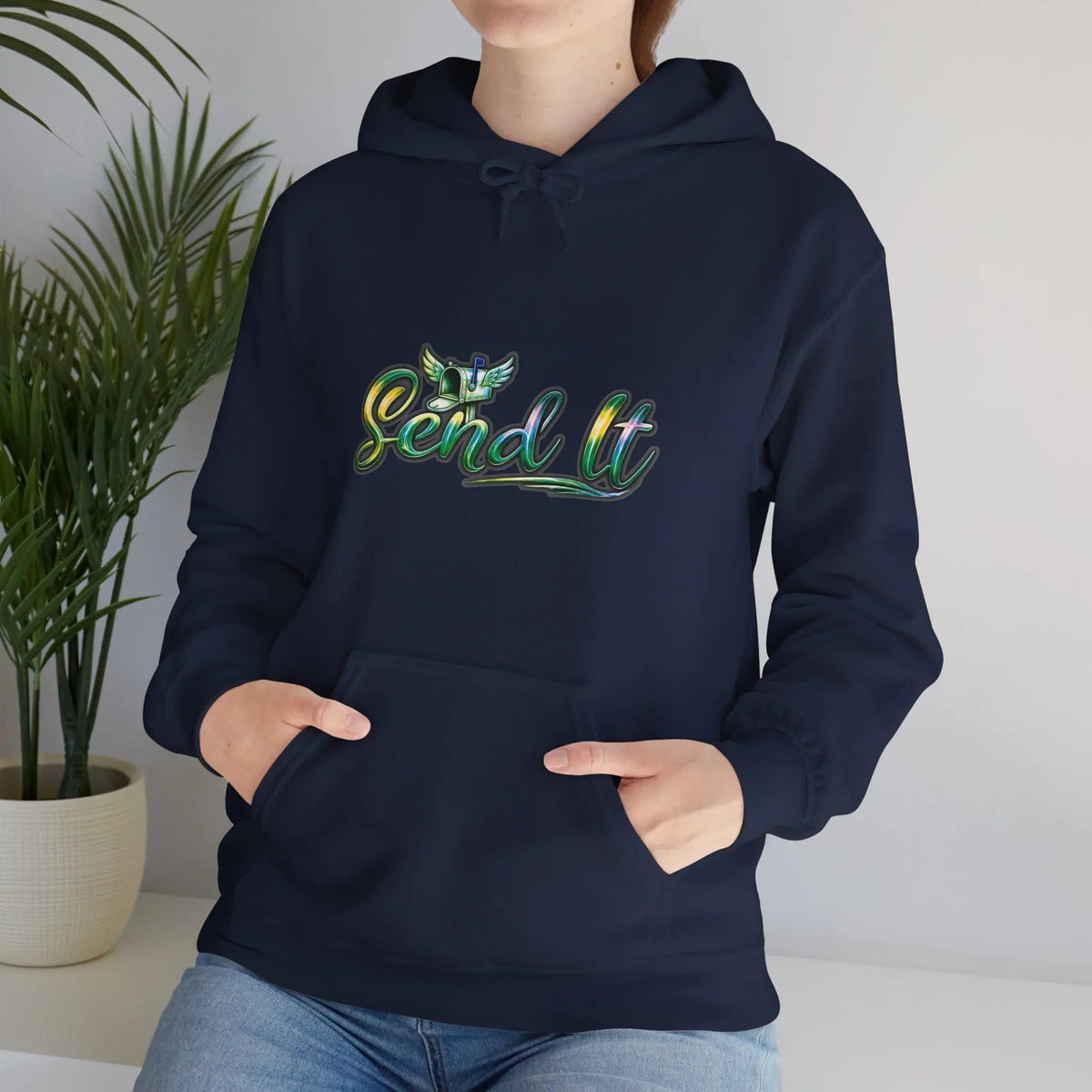 ColdSteez (CS005H) - “SEND IT” Hoodie. – ColdSteez UK Streetwear