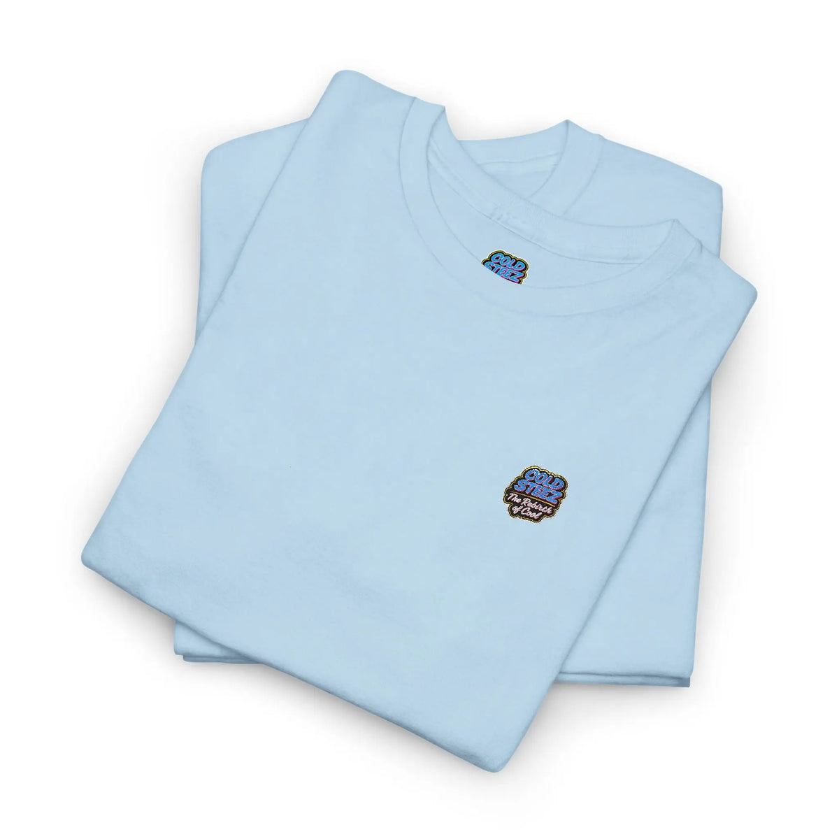 ColdSteez (CS001T) – “The Cold Standard Tee” Heavy-Duty Embroidery – ColdSteez UK Streetwear