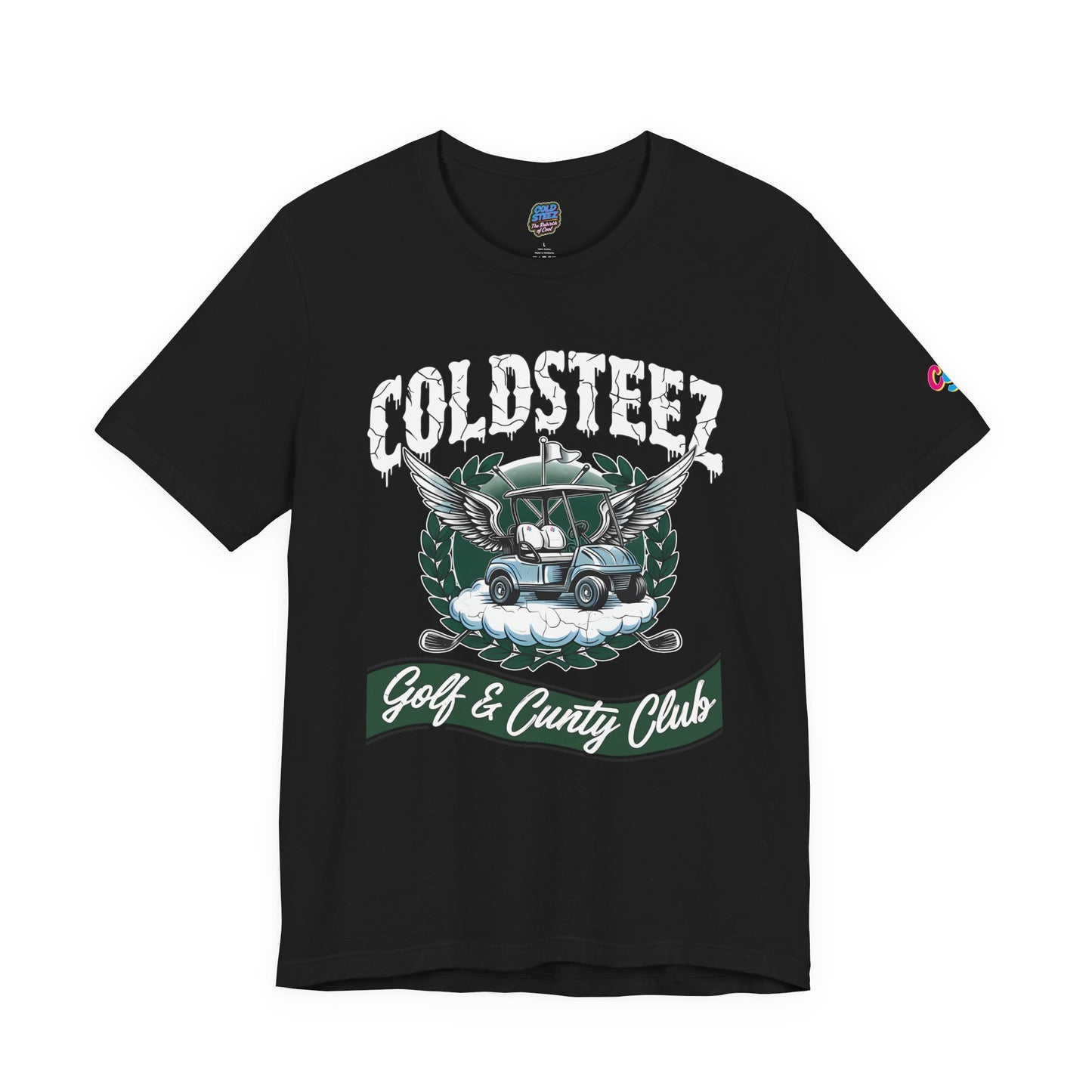ColdSteez (CS004) - "Golf & Cunty Club" Tee | Graphic Streetwear