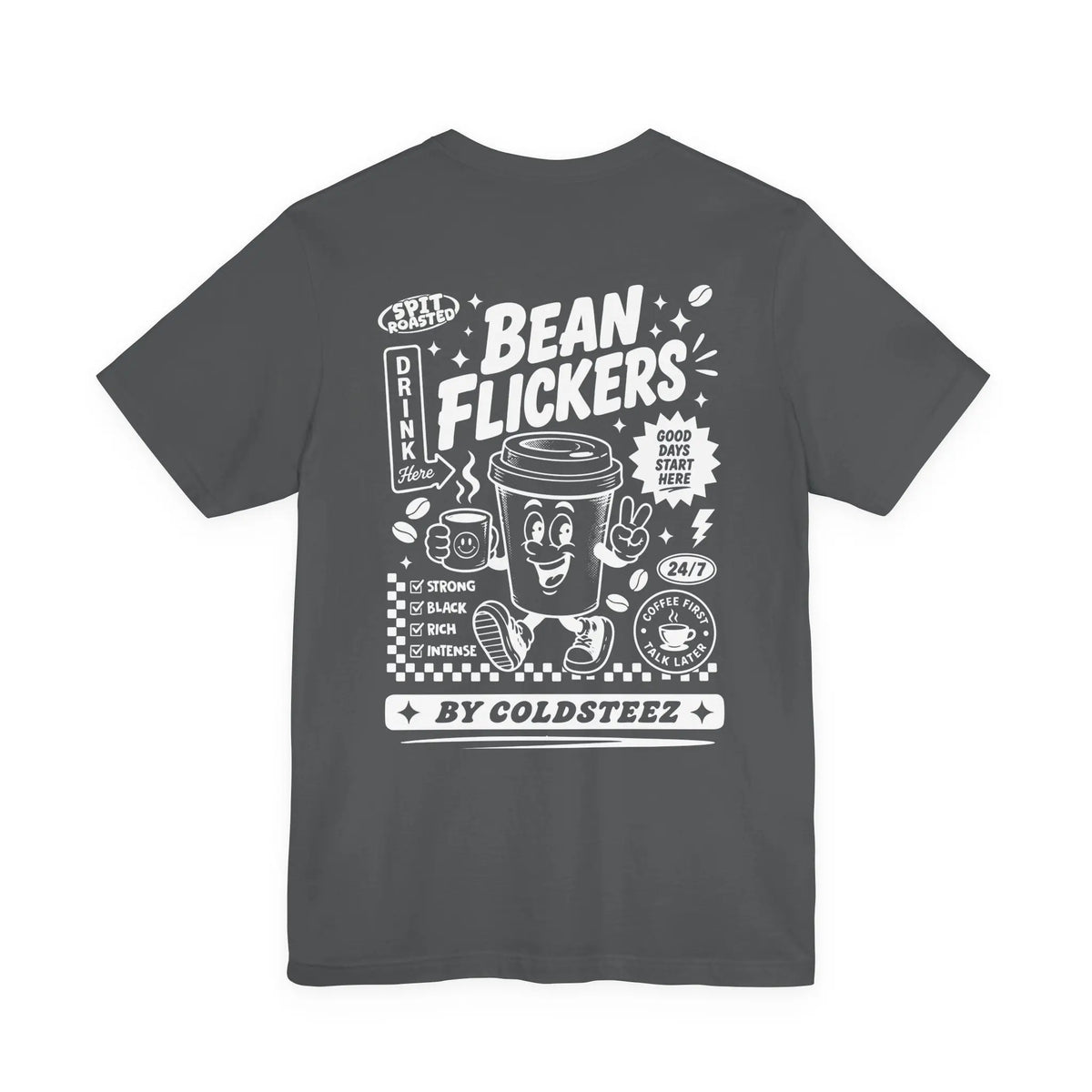 ColdSteez (CS014T) – "Bean Flickers" Graphic T-Shirt | UK Streetwear