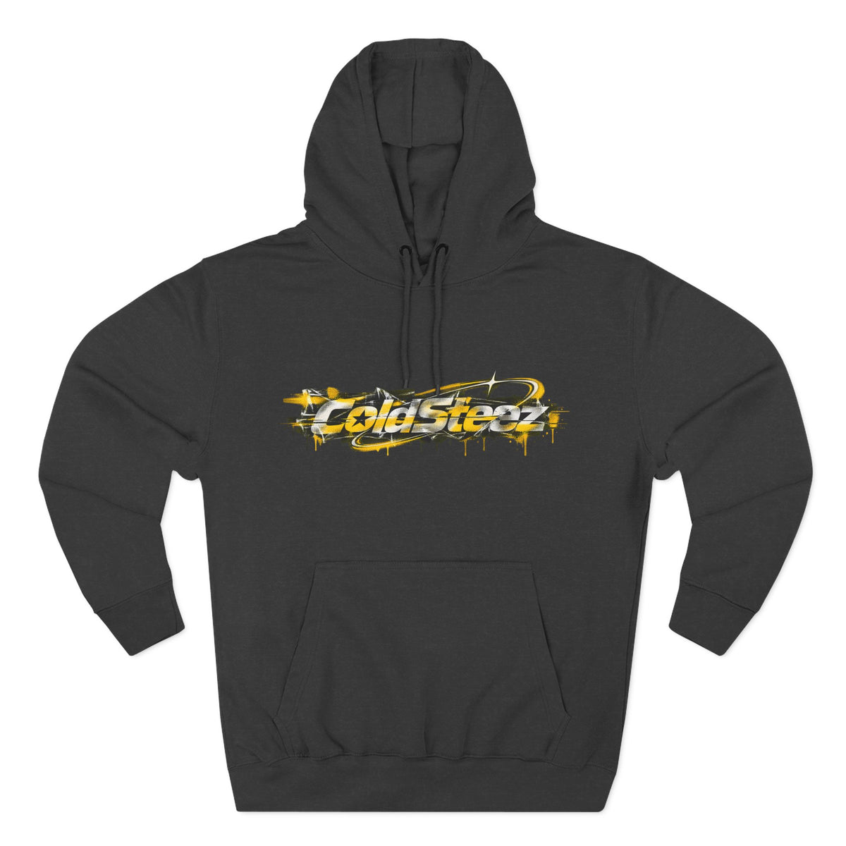 ColdSteez (CS015H) – "ColdGrit" Distressed Hoodie | UK Streetwear
