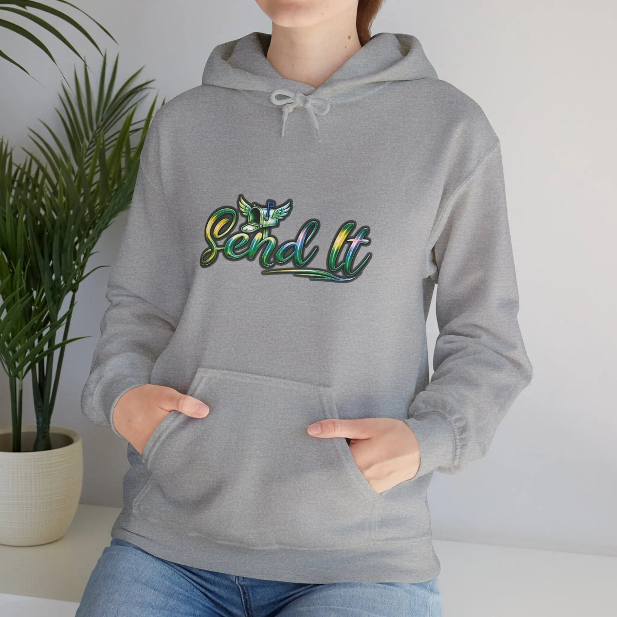 ColdSteez (CS005H) - “SEND IT” Hoodie. – ColdSteez UK Streetwear
