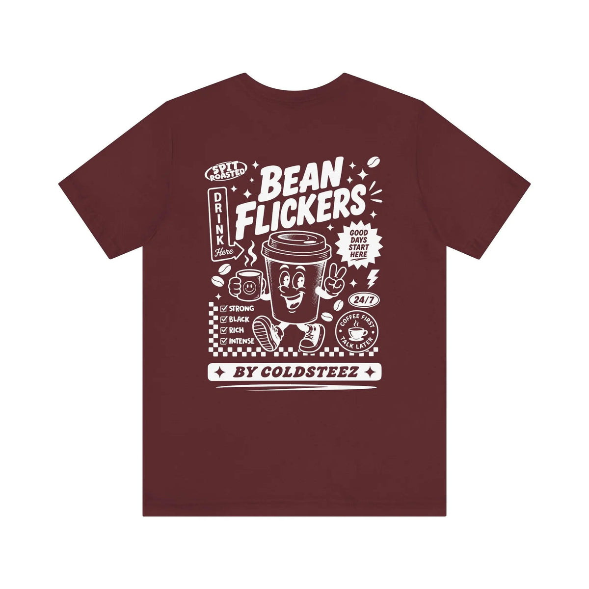 ColdSteez (CS014T) – "Bean Flickers" Graphic T-Shirt | UK Streetwear