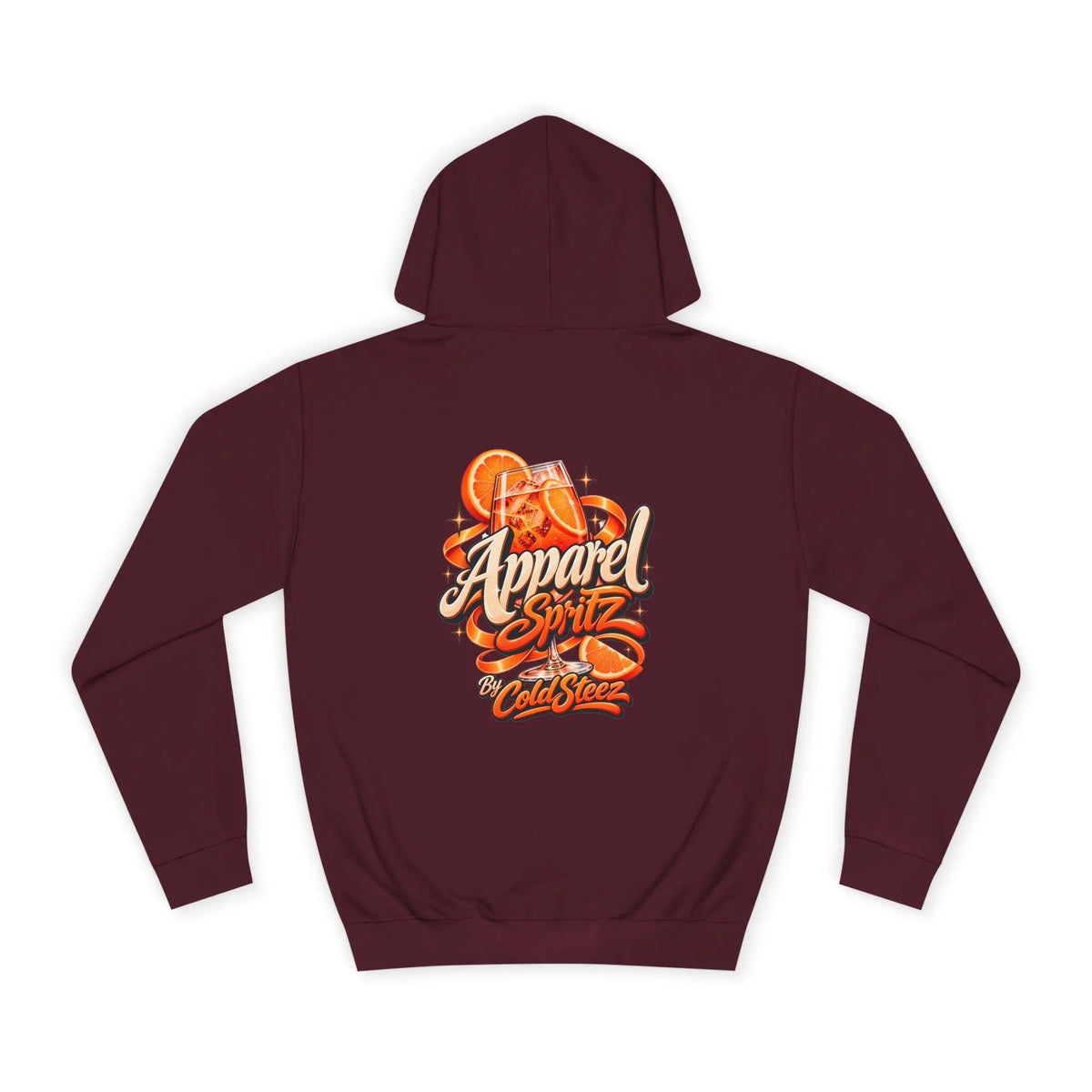 ColdSteez (CS012H) – “Apparel Spritz” Ladies Hoodie 🍊✨ – ColdSteez UK Streetwear