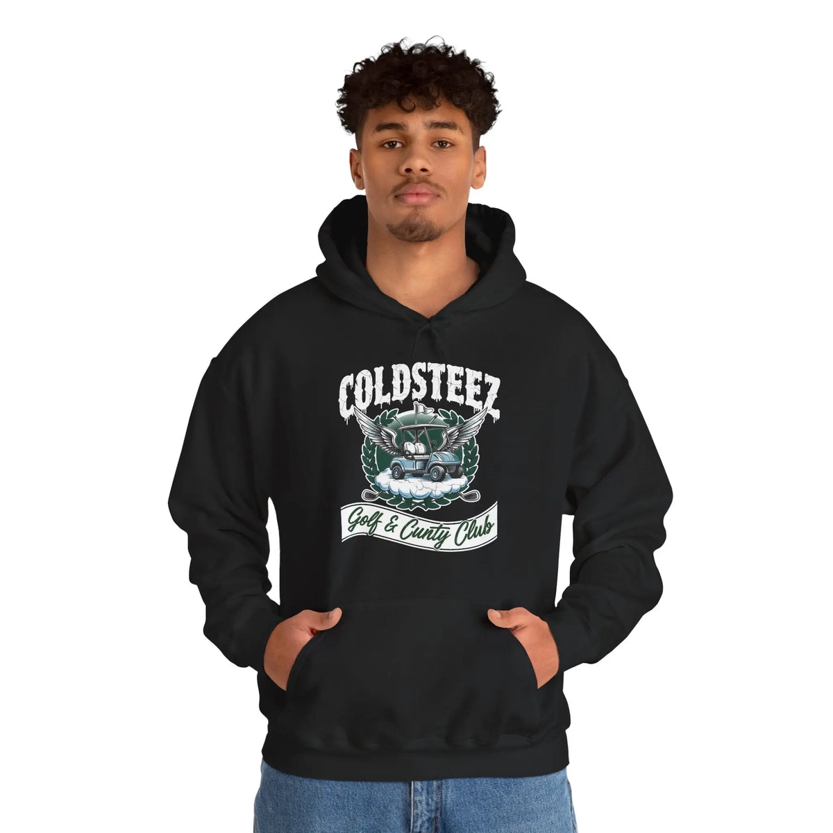 Coldsteez (CS004H) - "Golf & Cunty Club" Hoodie – ColdSteez UK Streetwear