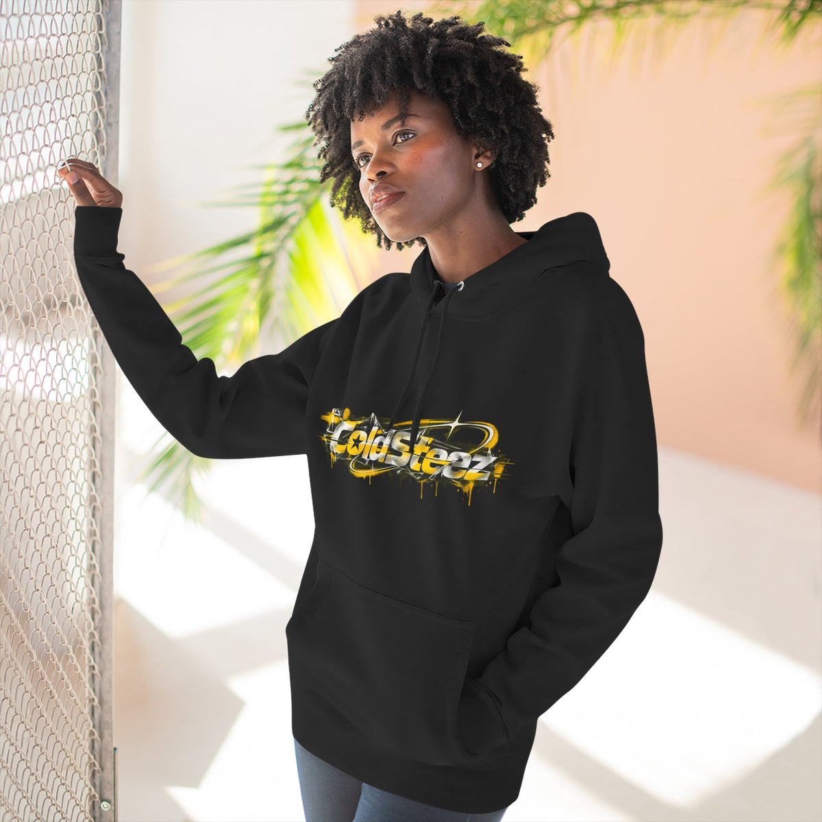 ColdSteez (CS015H) – "ColdGrit" Distressed Hoodie | UK Streetwear