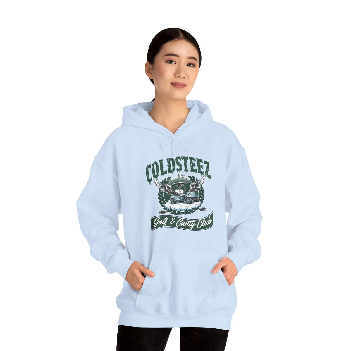 Coldsteez (CS004H) - "Golf & Cunty Club" Hoodie – ColdSteez UK Streetwear