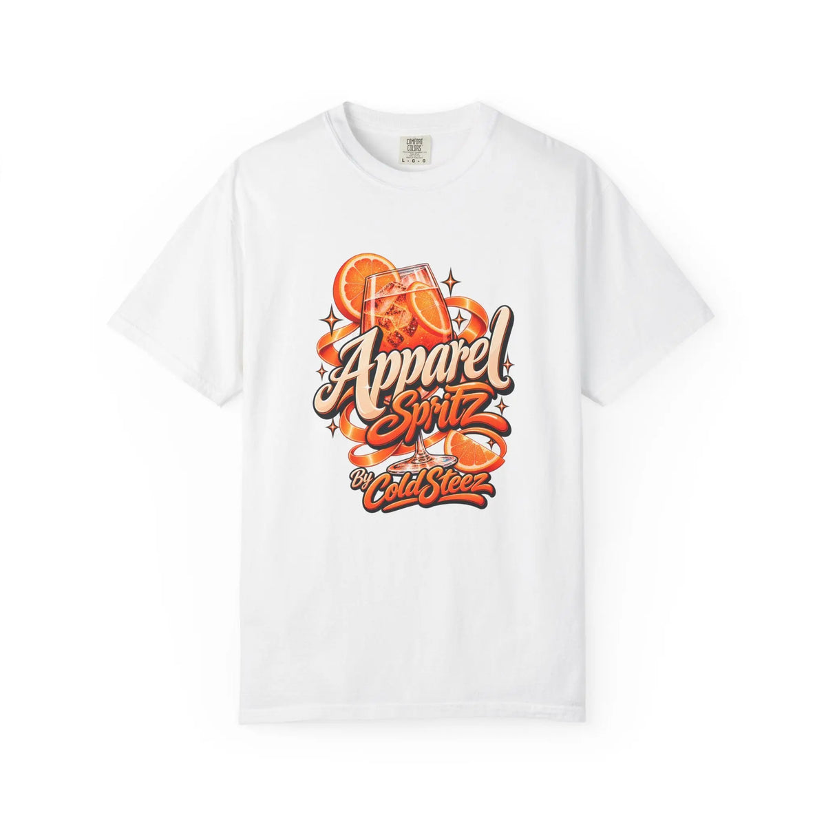 ColdSteez Apparel Spritz Orange Graphic T-Shirt T-Shirt 