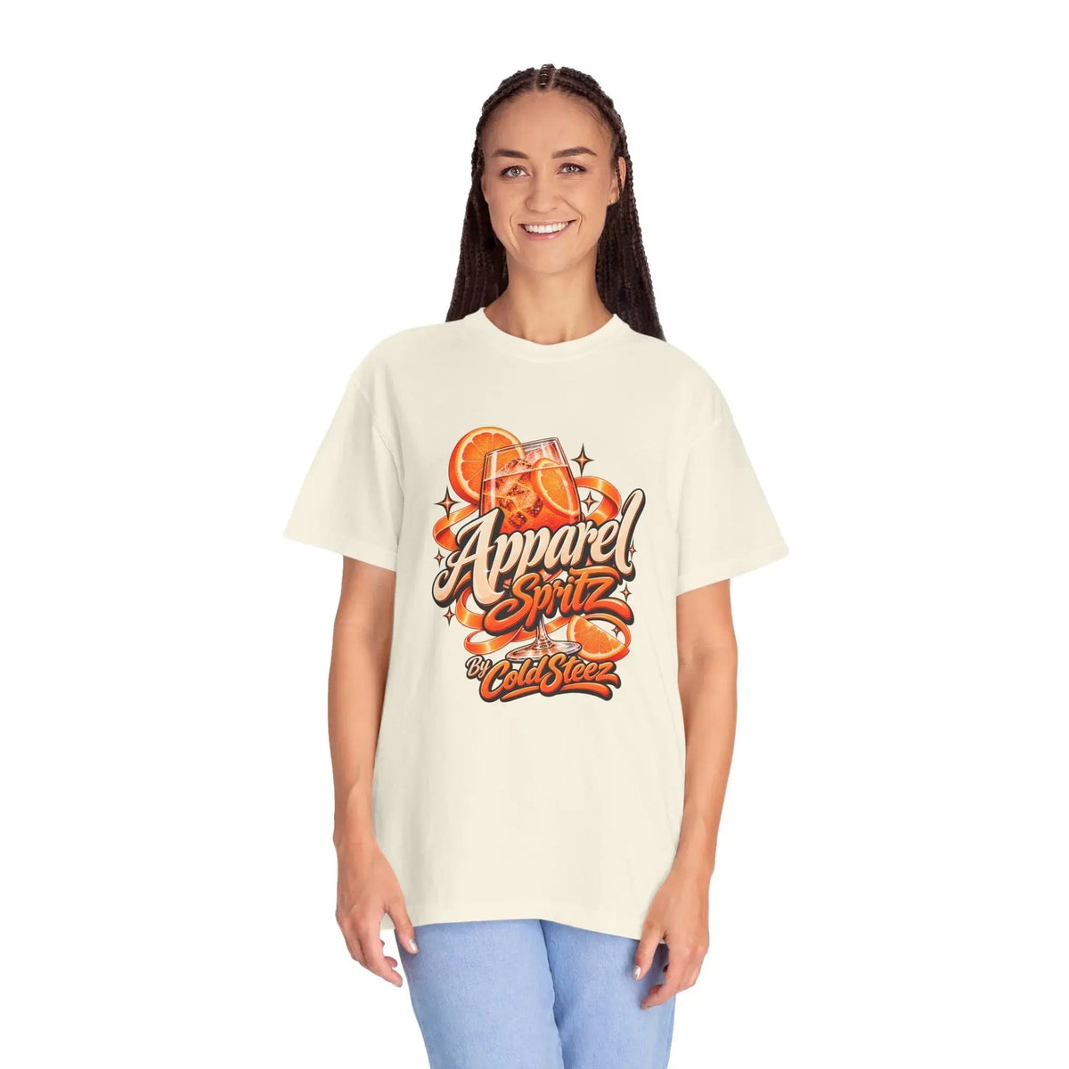 ColdSteez Apparel Spritz Orange Graphic T-Shirt T-Shirt 
