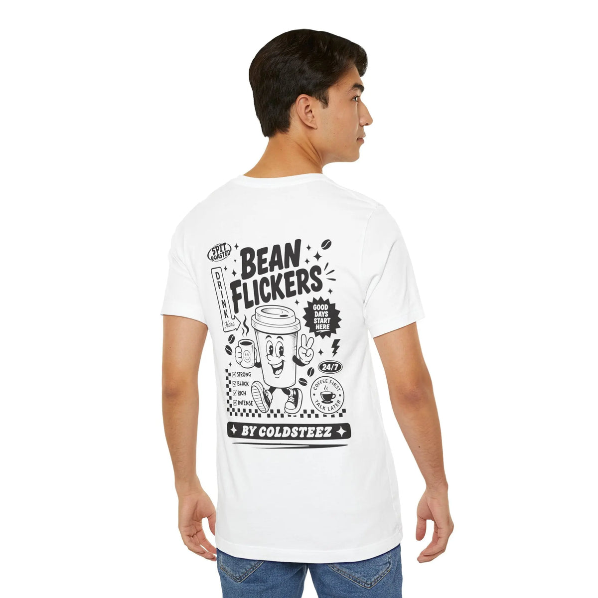 ColdSteez (CS014T) – "Bean Flickers" Graphic T-Shirt | UK Streetwear