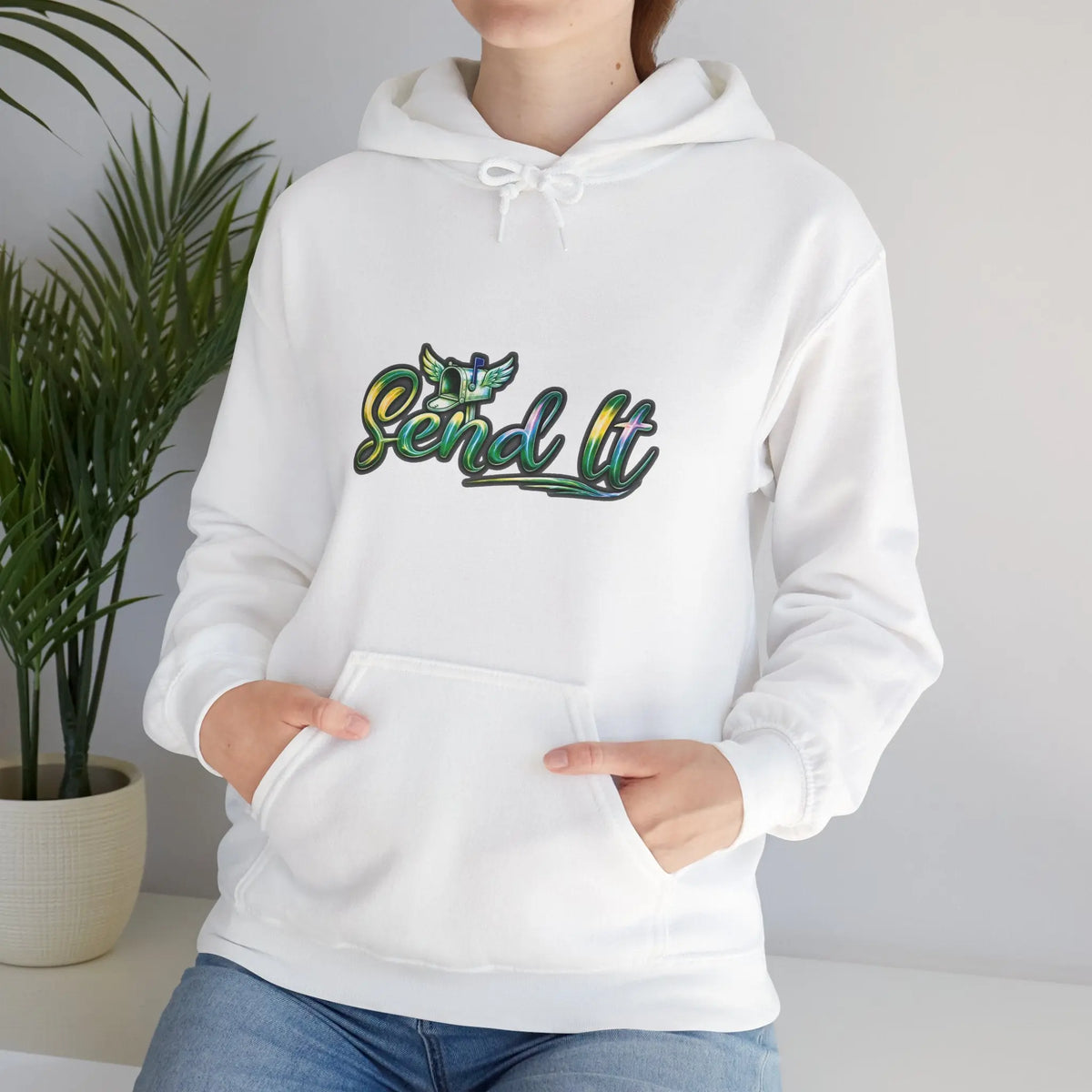 ColdSteez (CS005H) - “SEND IT” Hoodie. – ColdSteez UK Streetwear