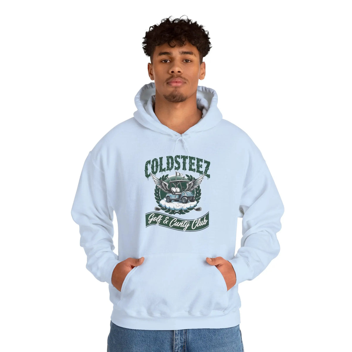 Coldsteez (CS004H) - "Golf & Cunty Club" Hoodie – ColdSteez UK Streetwear