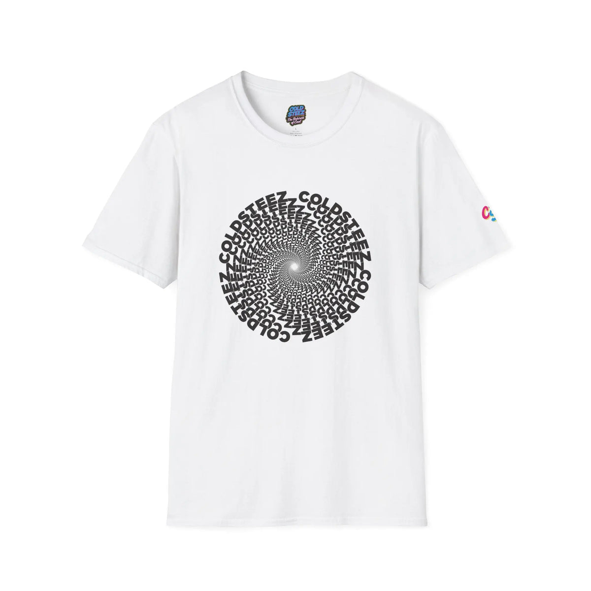 ColdSteez (CS009T) “Spiralling Out” Graphic Streetwear T-Shirt. – ColdSteez UK Streetwear