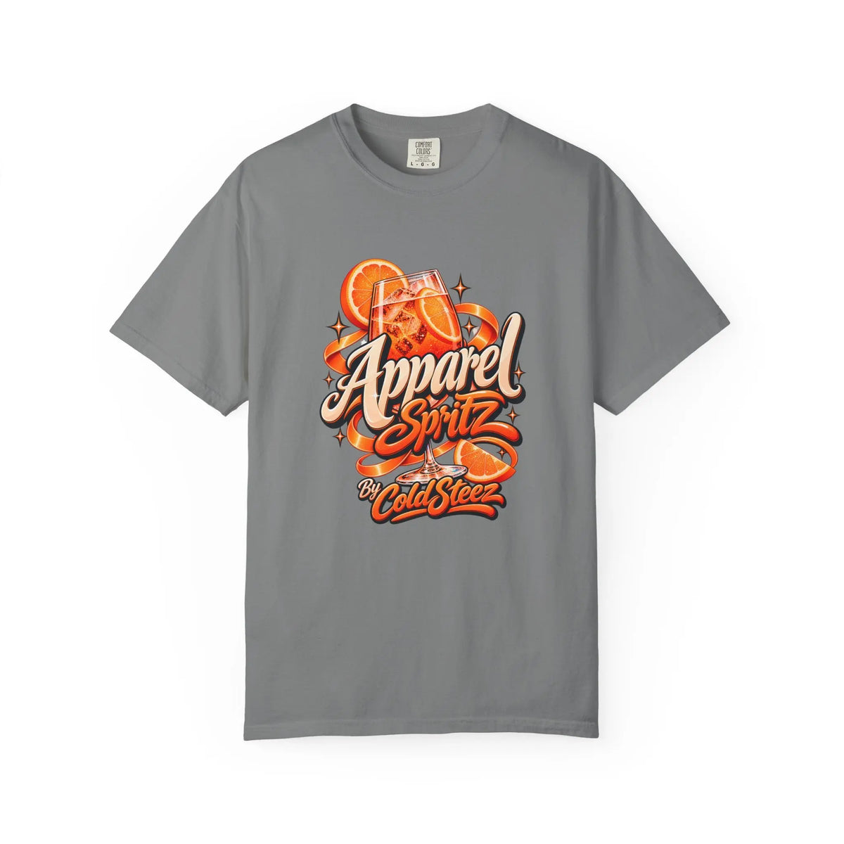 ColdSteez Apparel Spritz Orange Graphic T-Shirt T-Shirt 