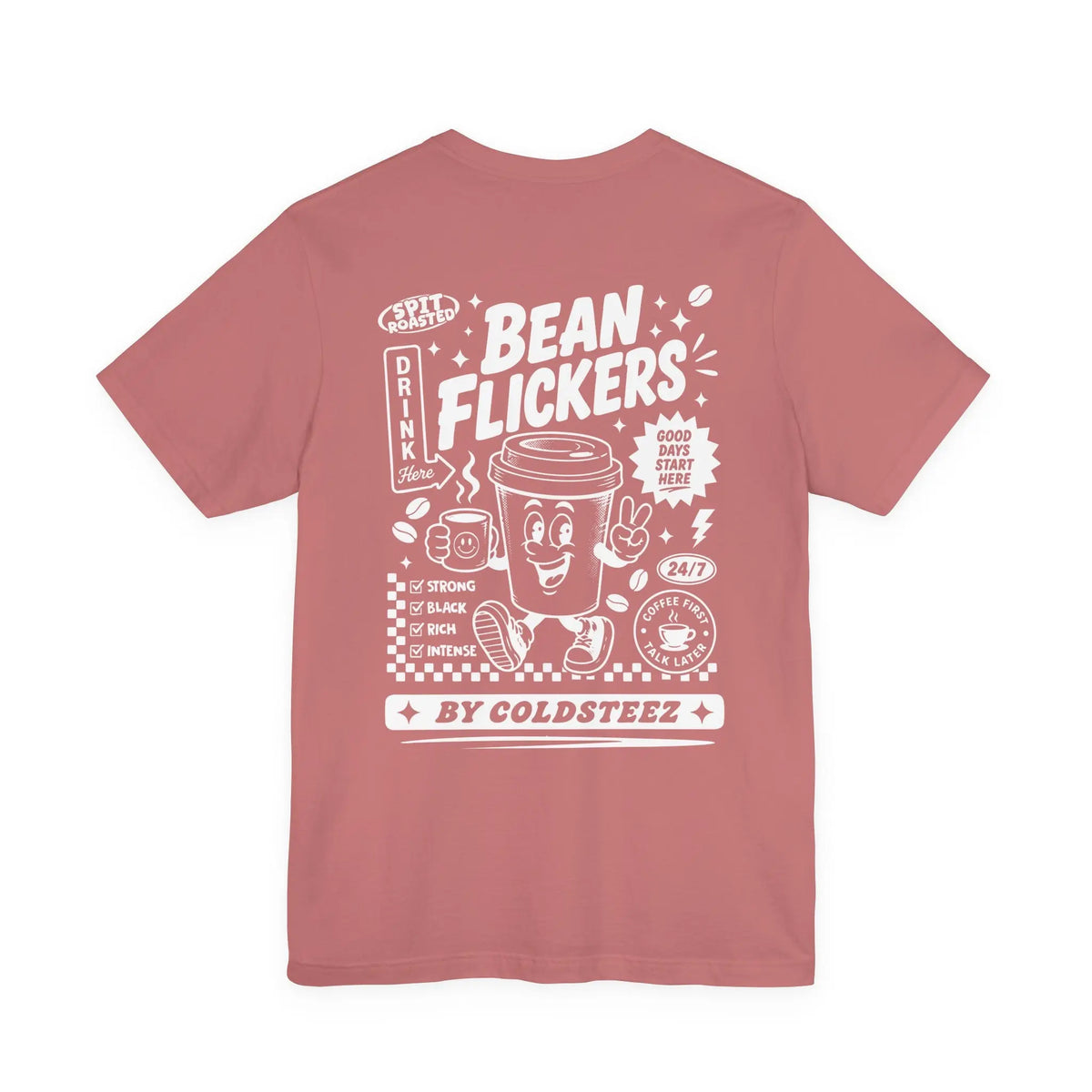 ColdSteez (CS014T) – "Bean Flickers" Graphic T-Shirt | UK Streetwear