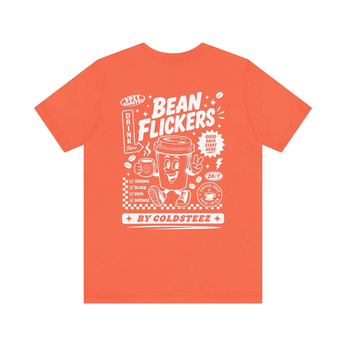ColdSteez (CS014T) – "Bean Flickers" Graphic T-Shirt | UK Streetwear