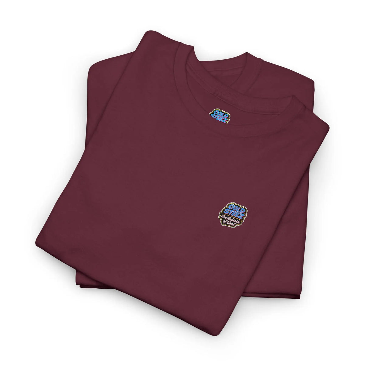 ColdSteez (CS001T) – “The Cold Standard Tee” Heavy-Duty Embroidery – ColdSteez UK Streetwear