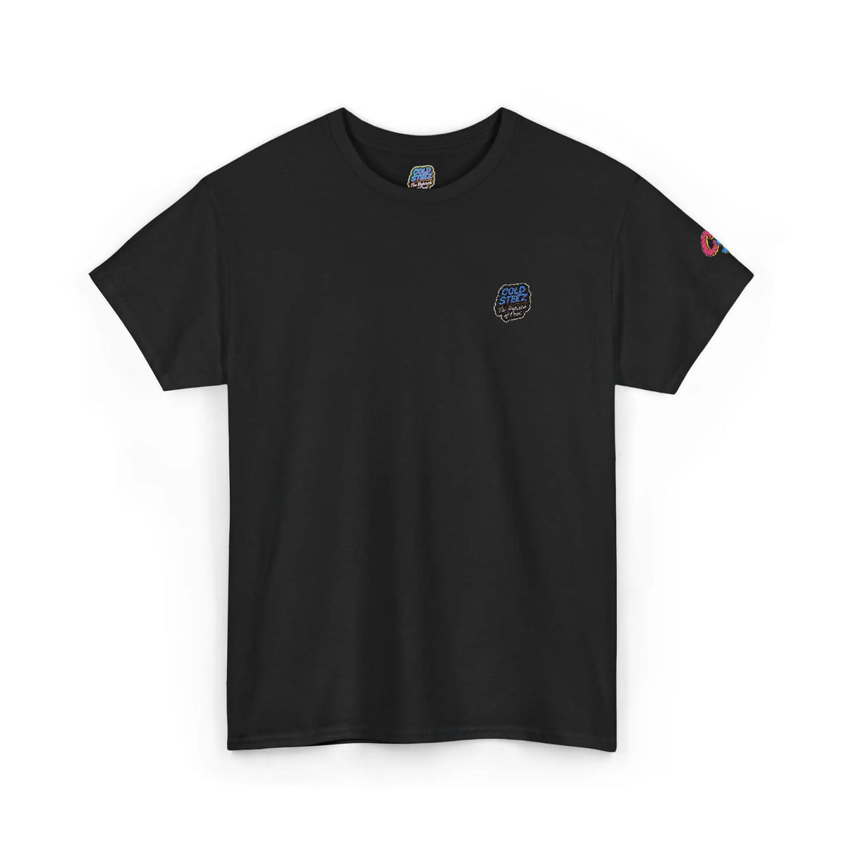 ColdSteez (CS001T) – “The Cold Standard Tee” Heavy-Duty Embroidery – ColdSteez UK Streetwear
