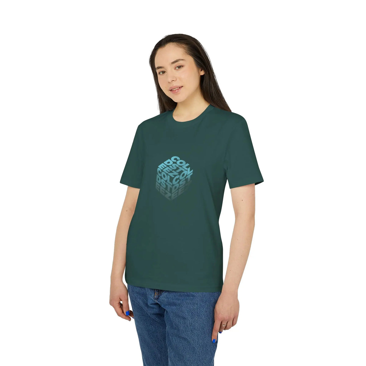 ColdSteez (CS011T) – “ColdSteez Cube” Organic T-Shirt – ColdSteez UK Streetwear