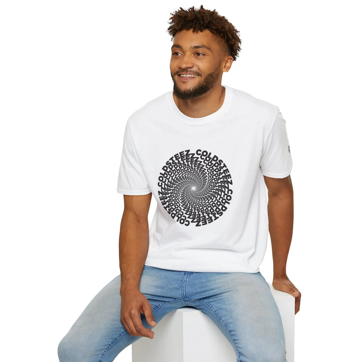 ColdSteez (CS009T) “Spiralling Out” Graphic Streetwear T-Shirt. – ColdSteez UK Streetwear