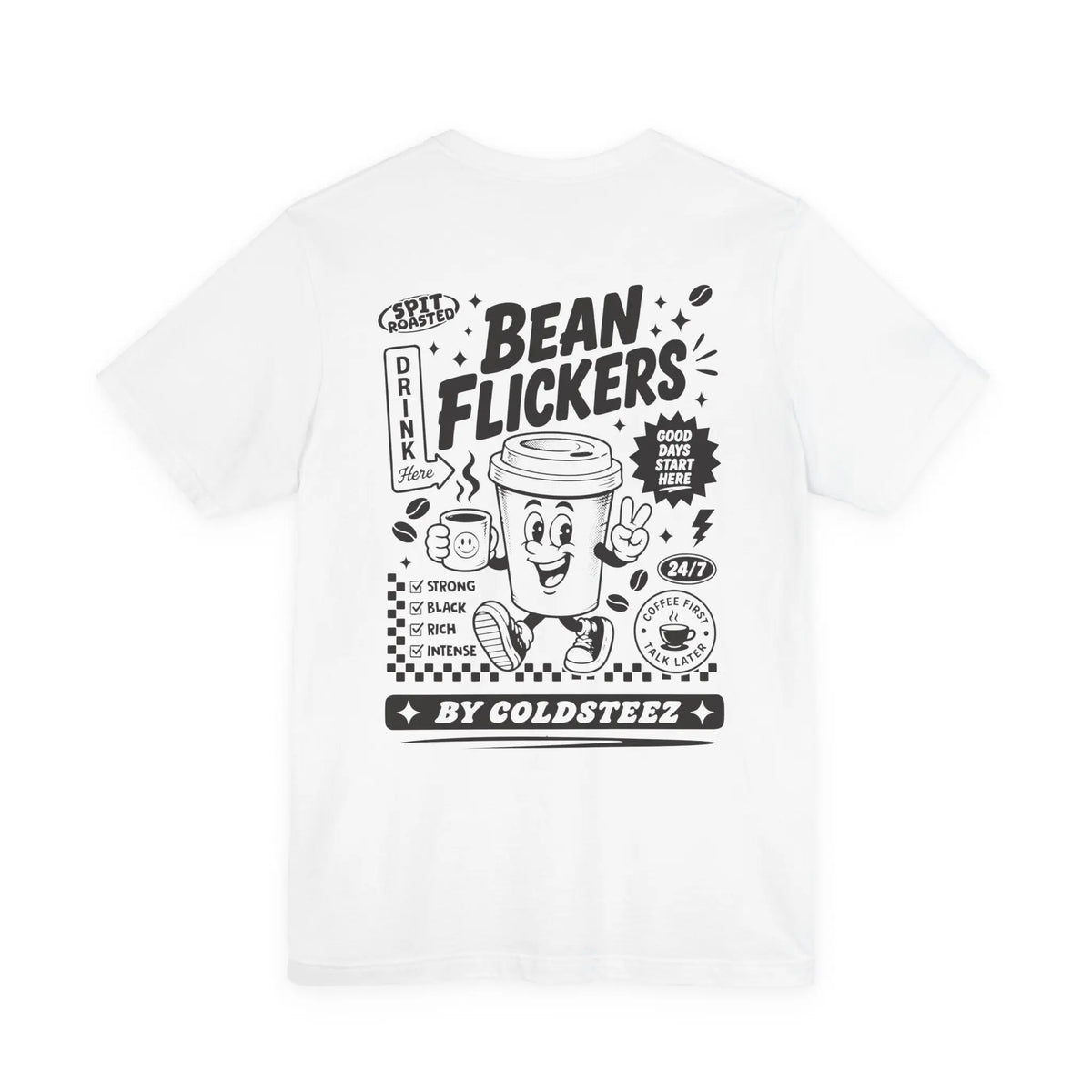 ColdSteez (CS014T) – "Bean Flickers" Graphic T-Shirt | UK Streetwear