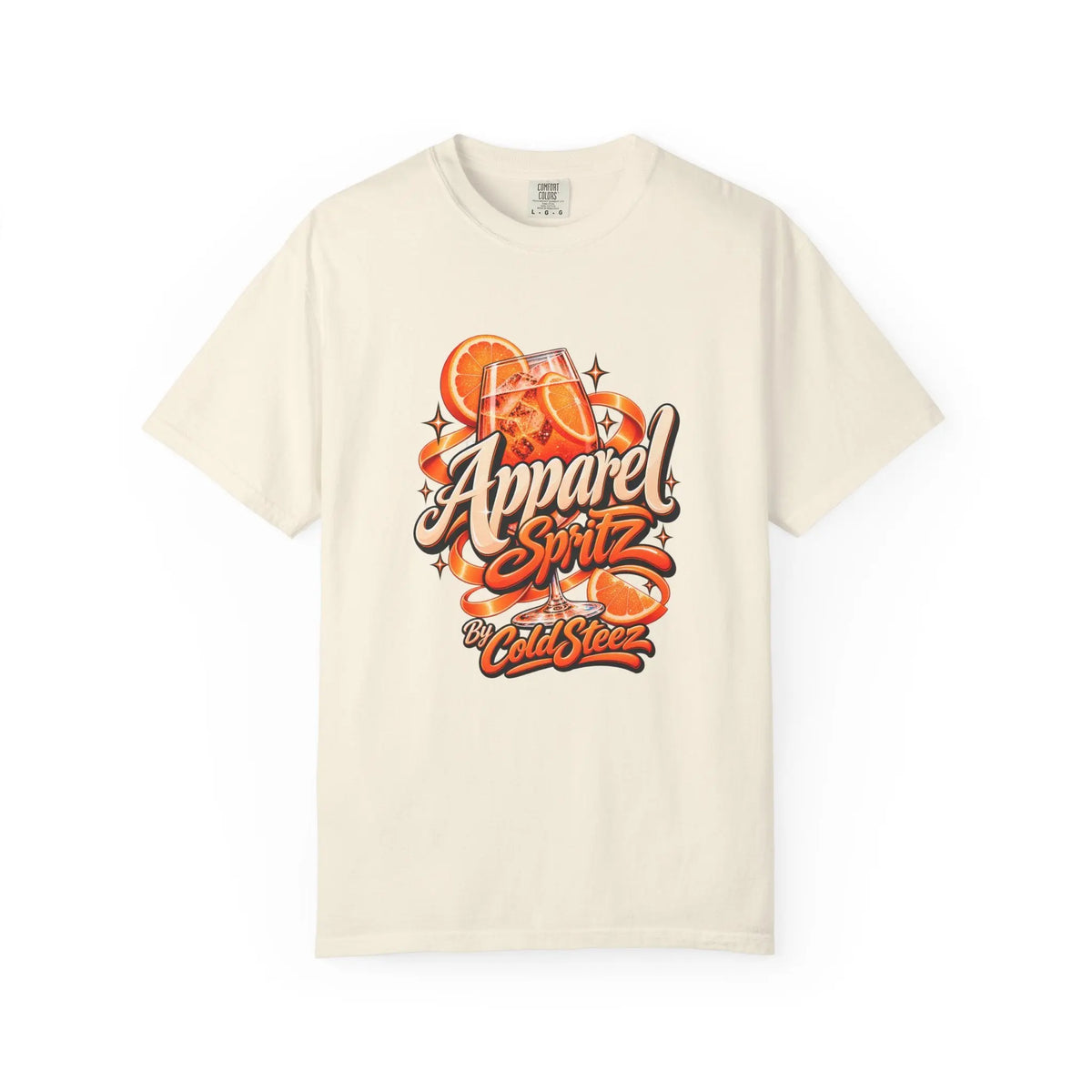 ColdSteez Apparel Spritz Orange Graphic T-Shirt T-Shirt 