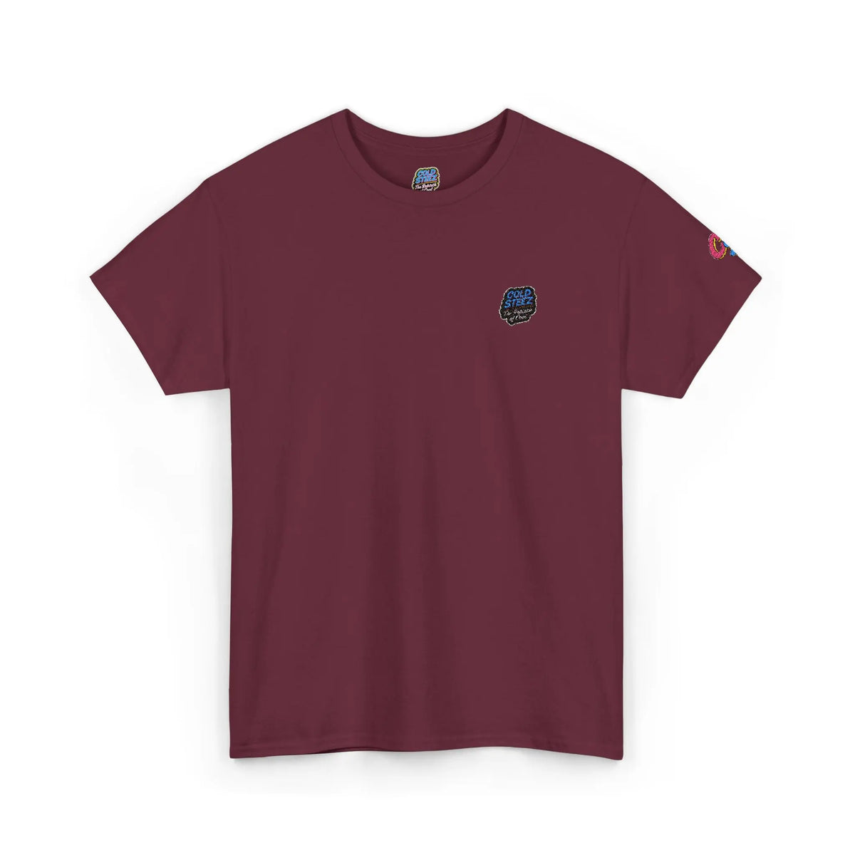 ColdSteez (CS001T) – “The Cold Standard Tee” Heavy-Duty Embroidery – ColdSteez UK Streetwear