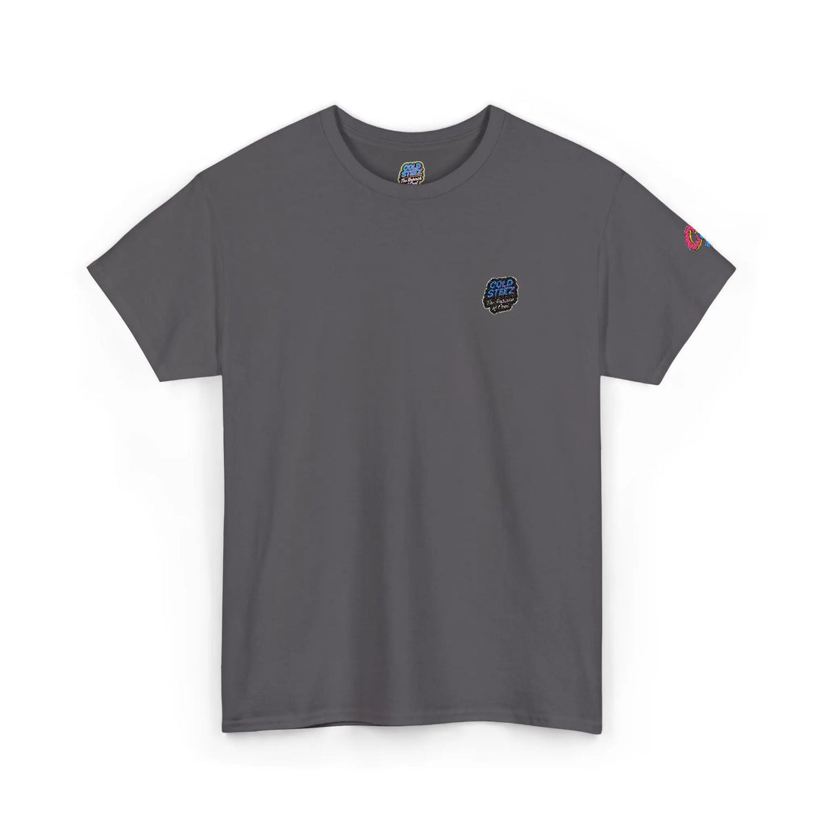 ColdSteez (CS001T) – “The Cold Standard Tee” Heavy-Duty Embroidery – ColdSteez UK Streetwear