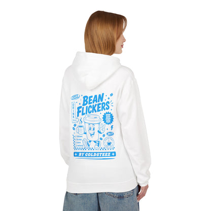 ColdSteez (CS014H) – "Bean Flickers" Coffee Shop Graphic Hoodie
