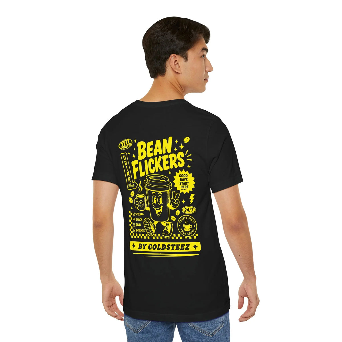 ColdSteez (CS014T) – "Bean Flickers" Graphic T-Shirt | UK Streetwear