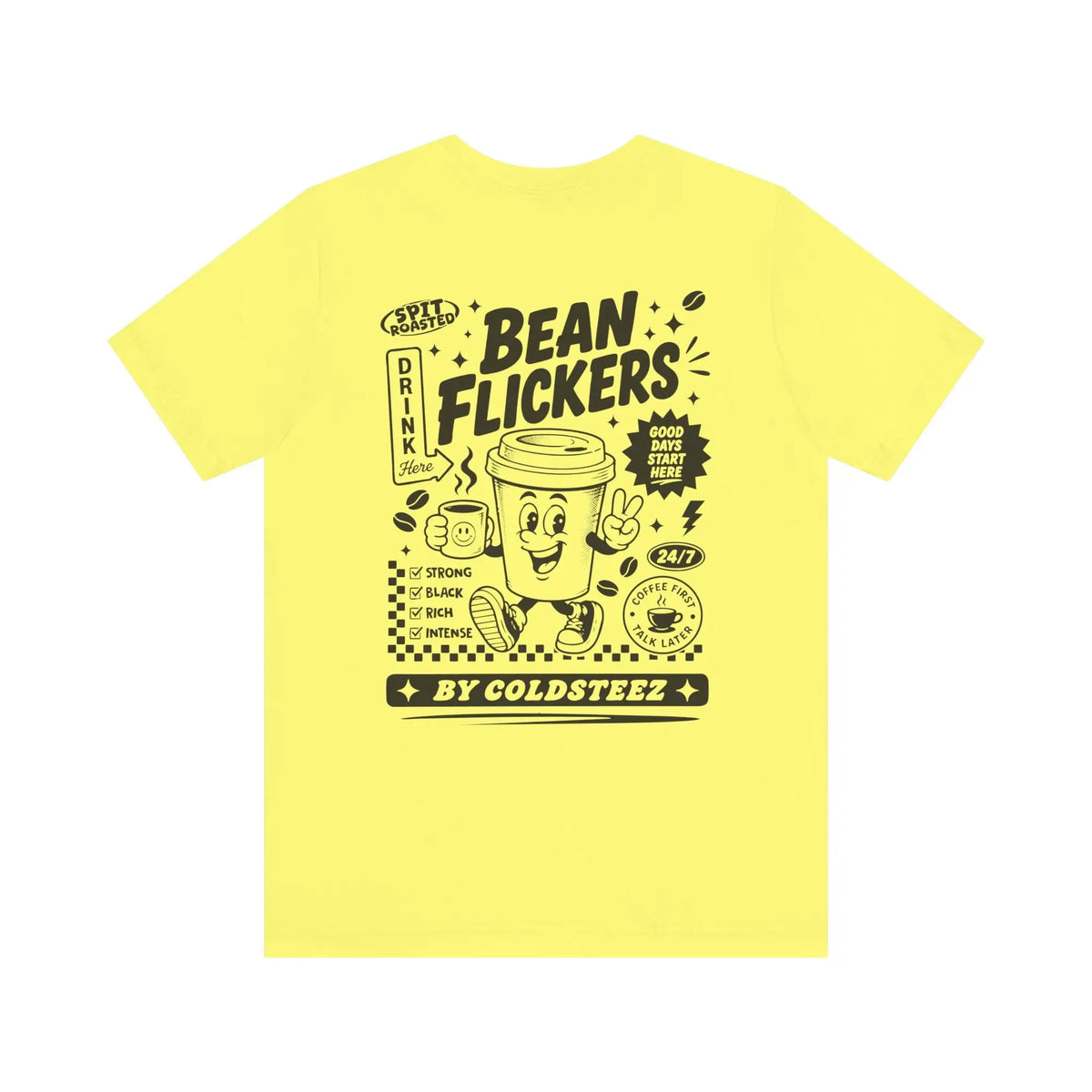 ColdSteez (CS014T) – "Bean Flickers" Graphic T-Shirt | UK Streetwear