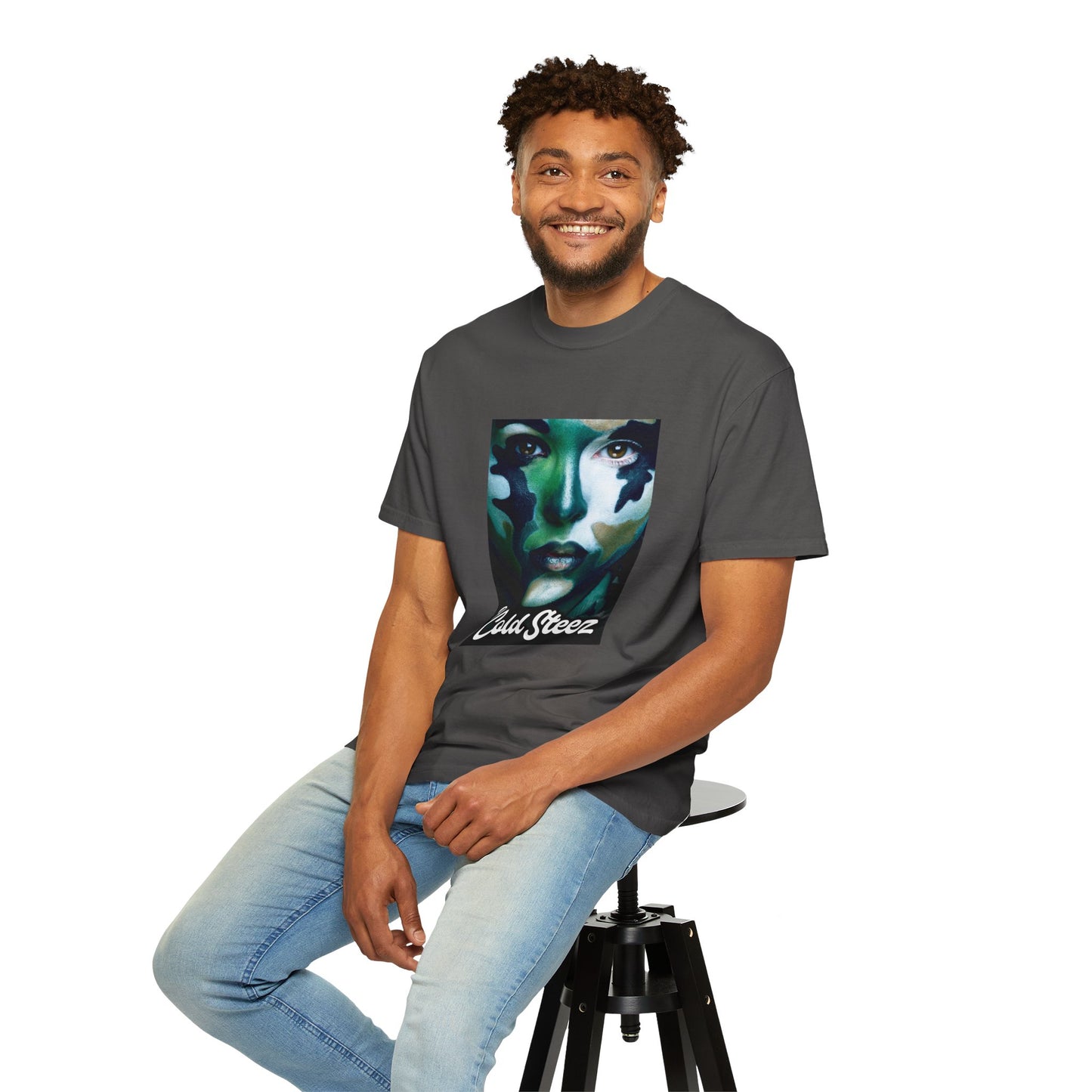 ColdSteez (CS008T) - "Blend In, Stand Out" Super Heavyweight Tee