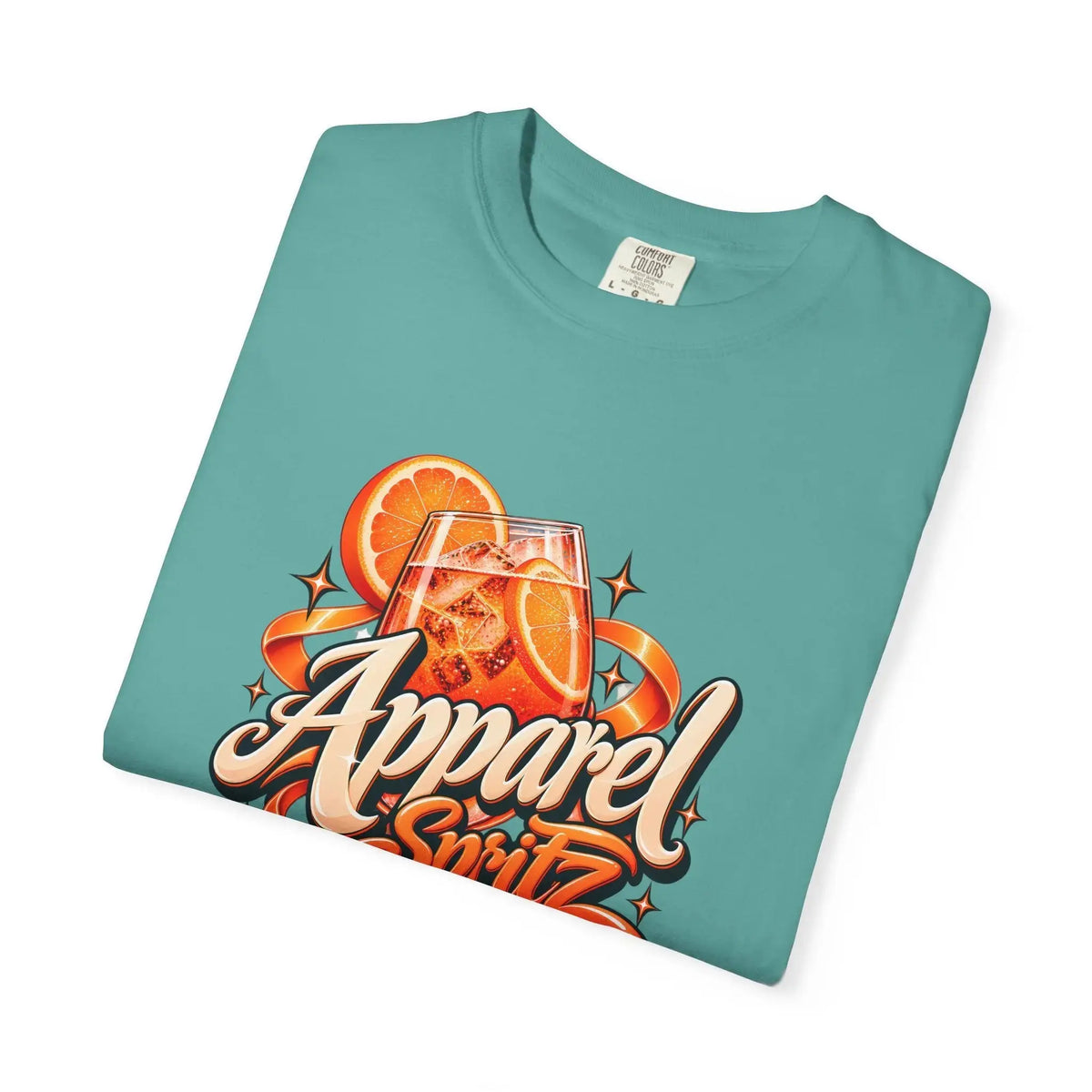 ColdSteez Apparel Spritz Orange Graphic T-Shirt T-Shirt 