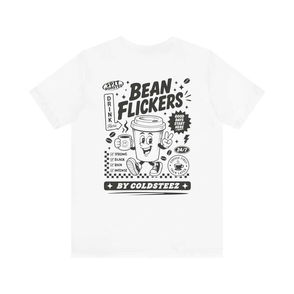 ColdSteez (CS014T) – "Bean Flickers" Graphic T-Shirt | UK Streetwear