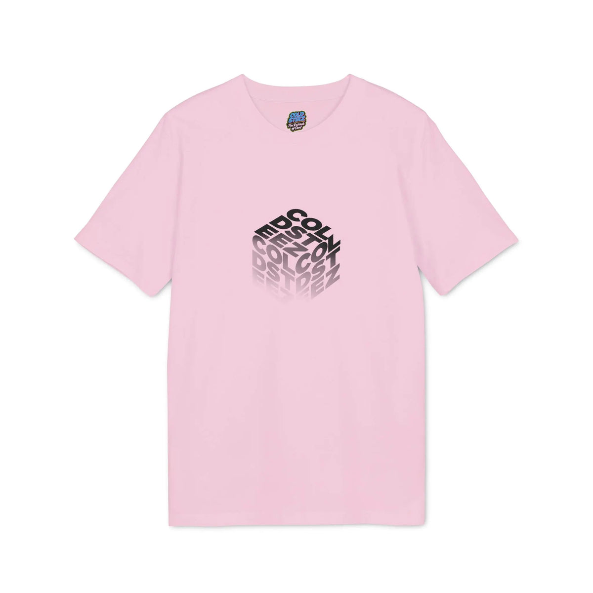 ColdSteez (CS011T) – “ColdSteez Cube” Organic T-Shirt – ColdSteez UK Streetwear