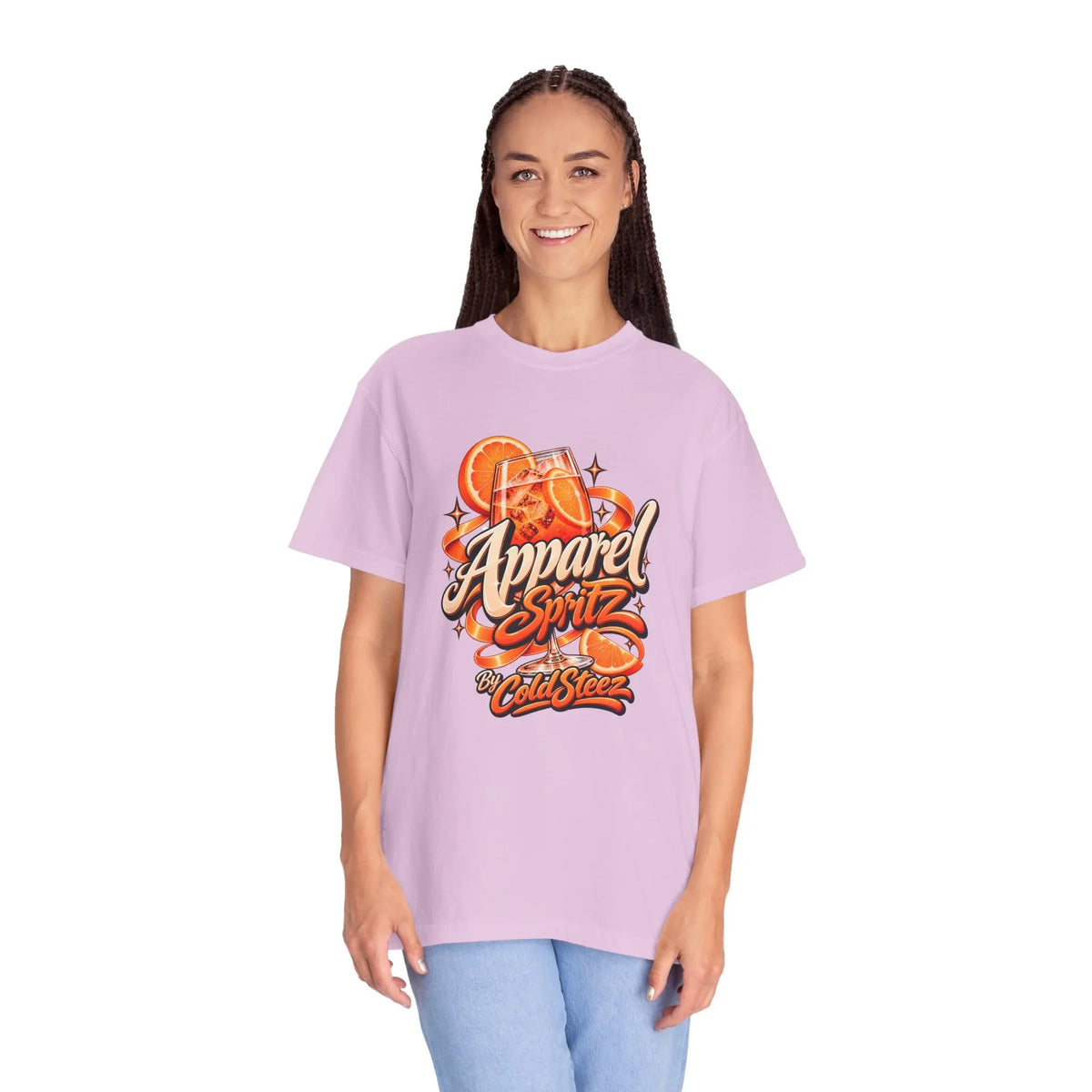 ColdSteez Apparel Spritz Orange Graphic T-Shirt T-Shirt 