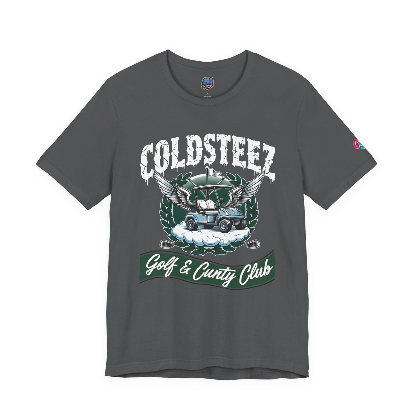 ColdSteez (CS004) - "Golf & Cunty Club" Tee | Graphic Streetwear