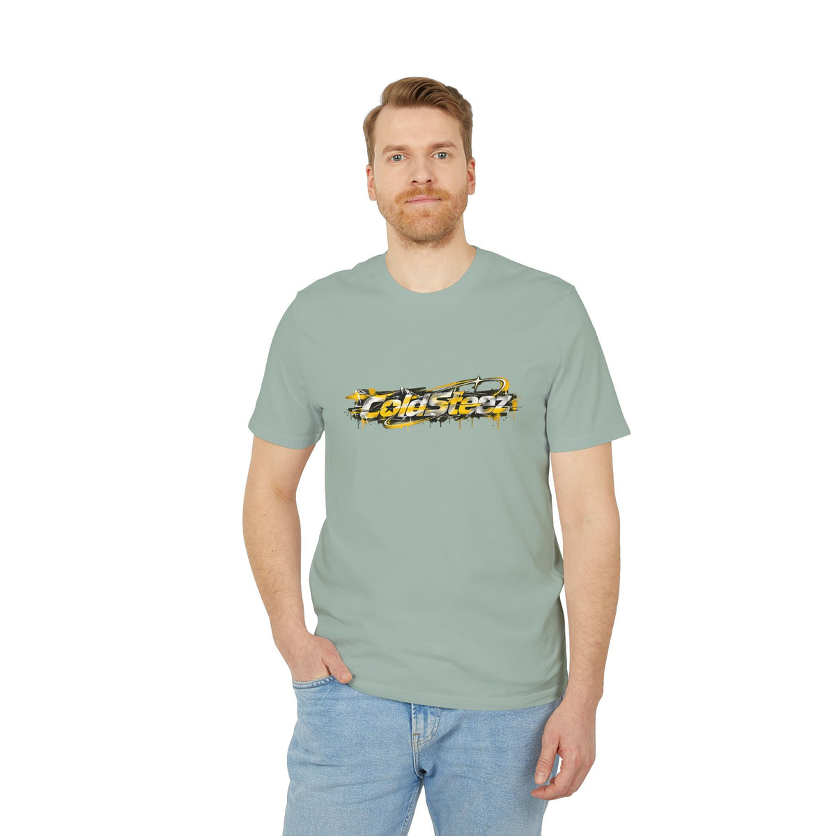 ColdSteez (CS015T) - "ColdGrit Distressed" T-Shirt | UK Streetwear