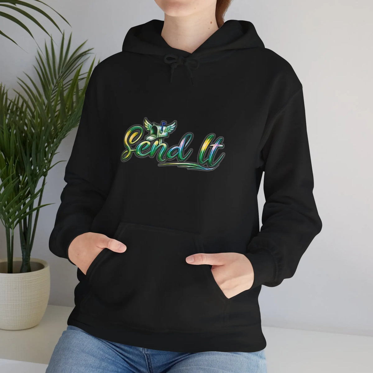 ColdSteez (CS005H) - “SEND IT” Hoodie. – ColdSteez UK Streetwear