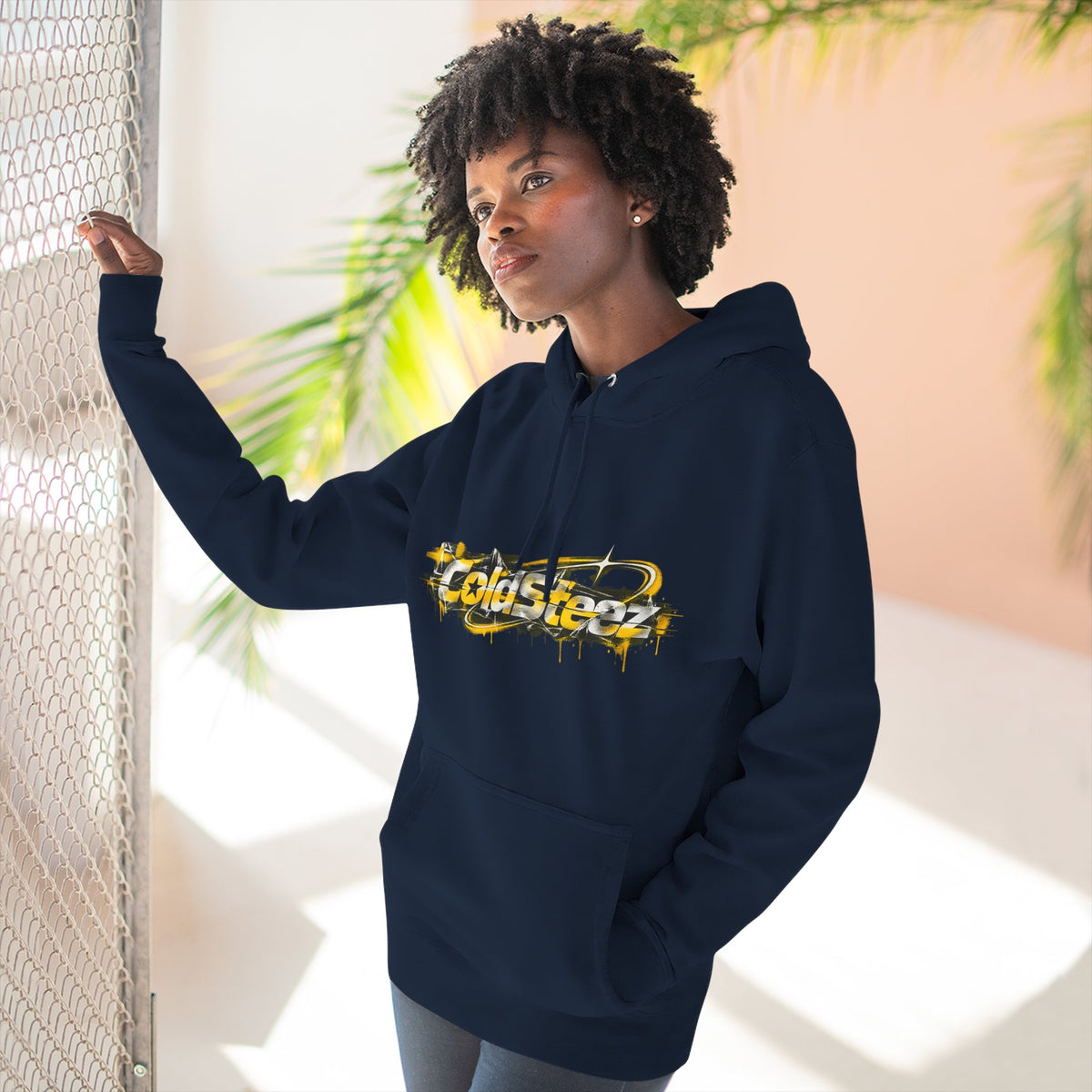 ColdSteez (CS015H) – "ColdGrit" Distressed Hoodie | UK Streetwear