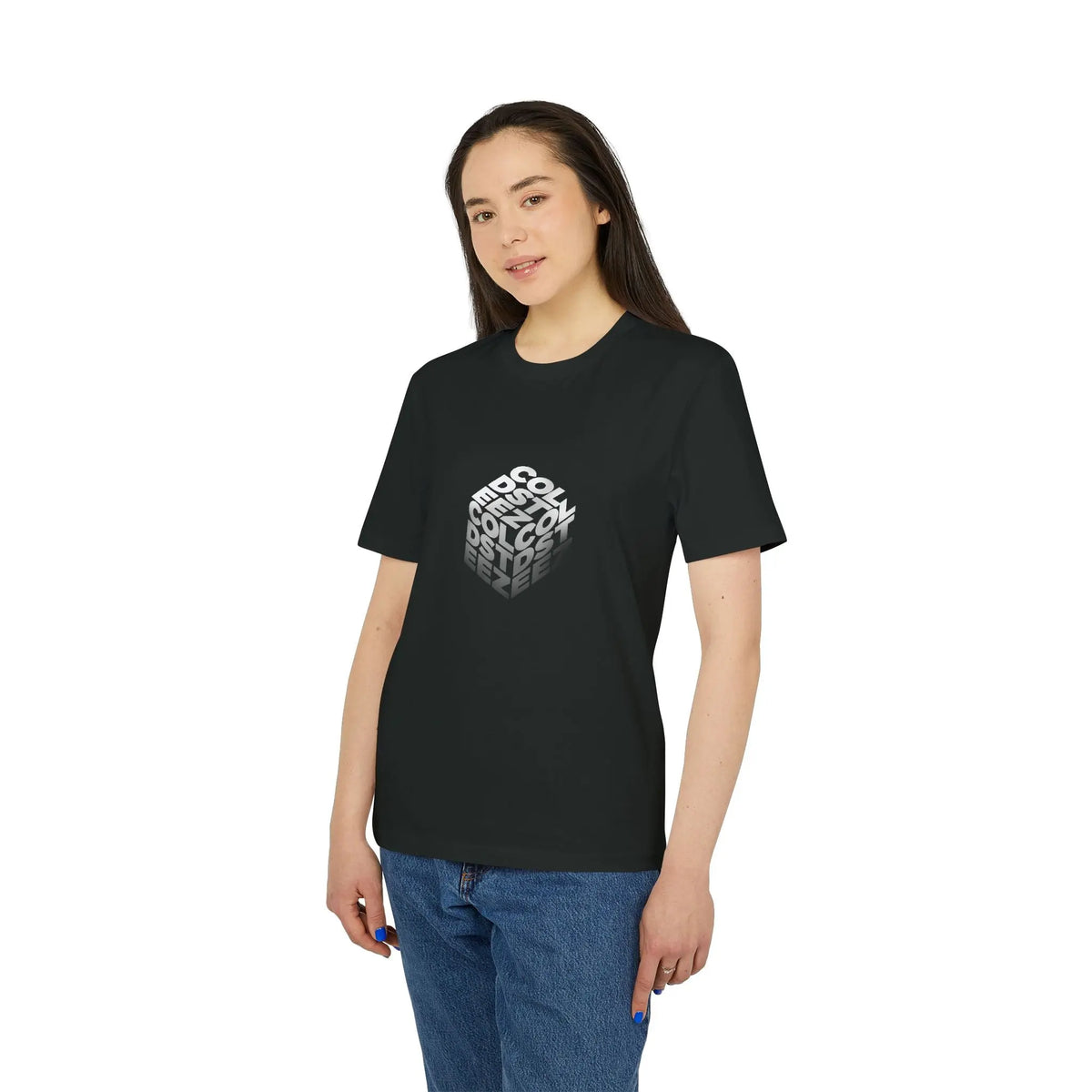 ColdSteez (CS011T) – “ColdSteez Cube” Organic T-Shirt – ColdSteez UK Streetwear