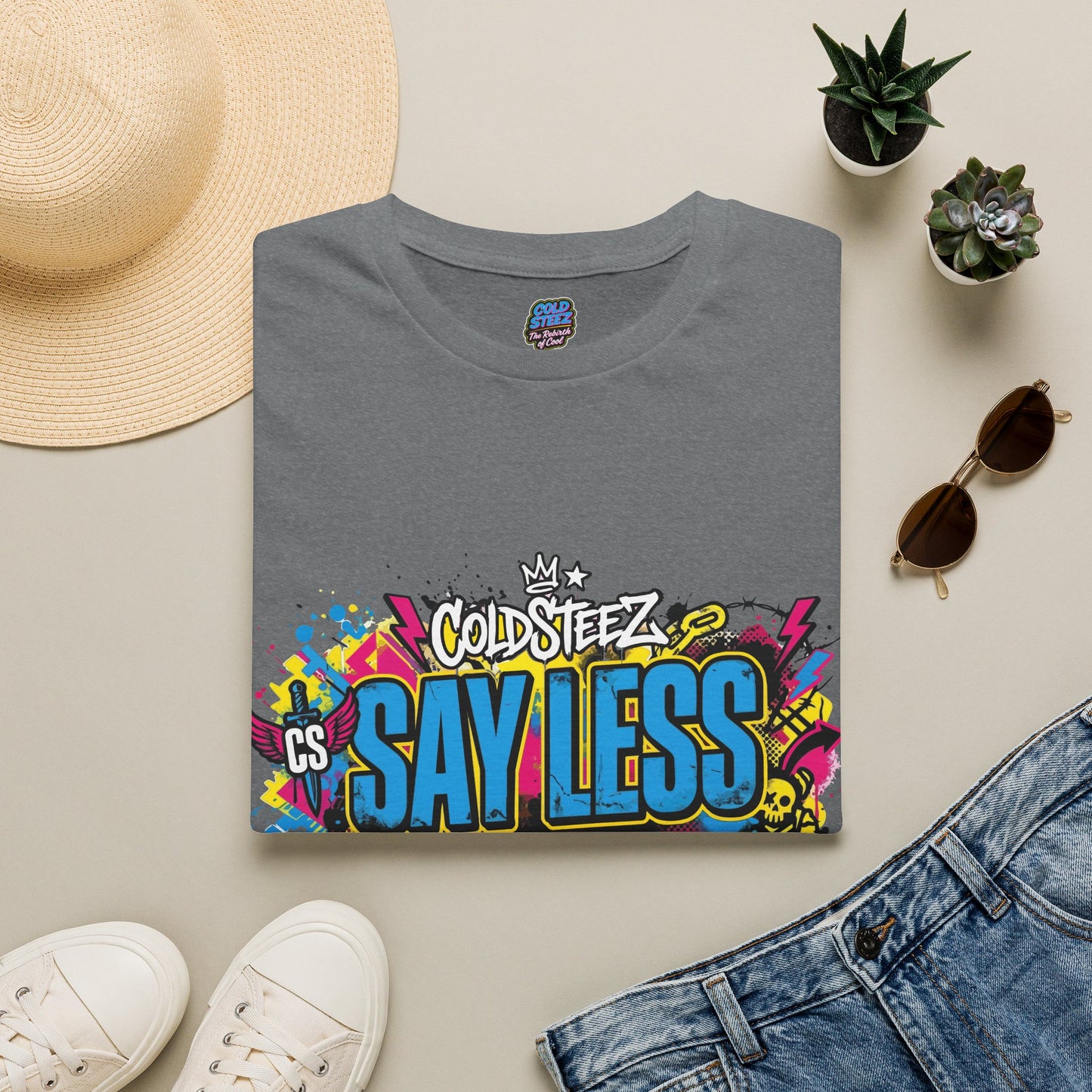 ColdSteez - CMY2K (CMY2K005T) - "Say Less" T-Shirt