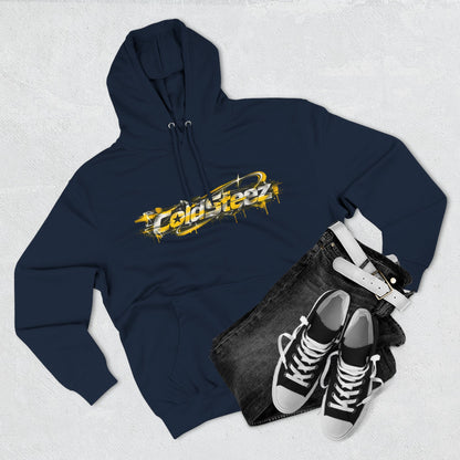 ColdSteez (CS015H) – "ColdGrit" Distressed Hoodie | UK Streetwear