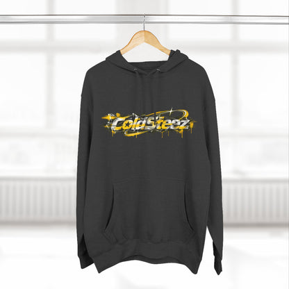 ColdSteez (CS015H) – "ColdGrit" Distressed Hoodie | UK Streetwear