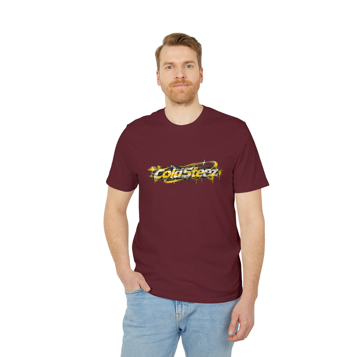ColdSteez (CS015T) - "ColdGrit Distressed" T-Shirt | UK Streetwear