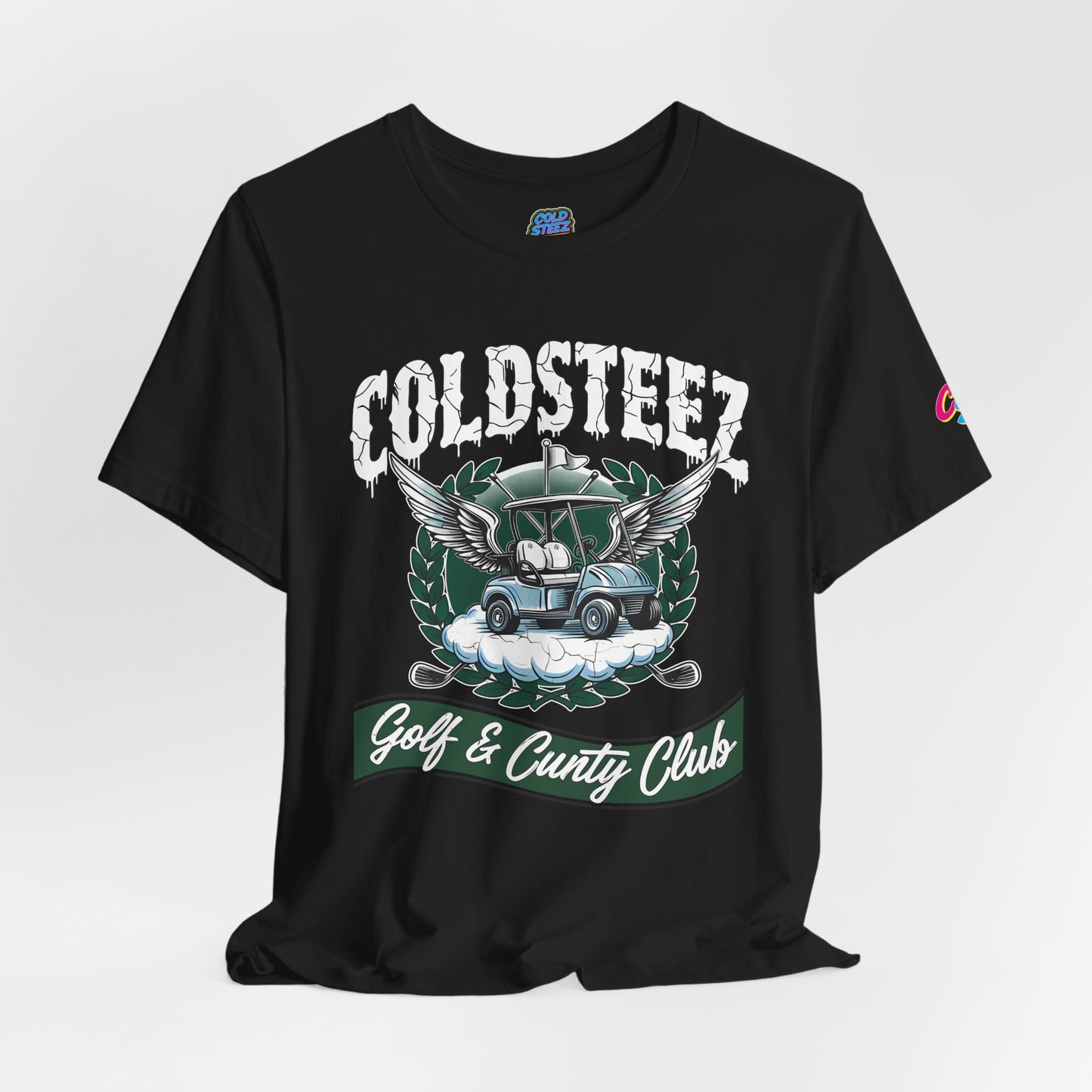 ColdSteez (CS004) - "Golf & Cunty Club" Tee | Graphic Streetwear
